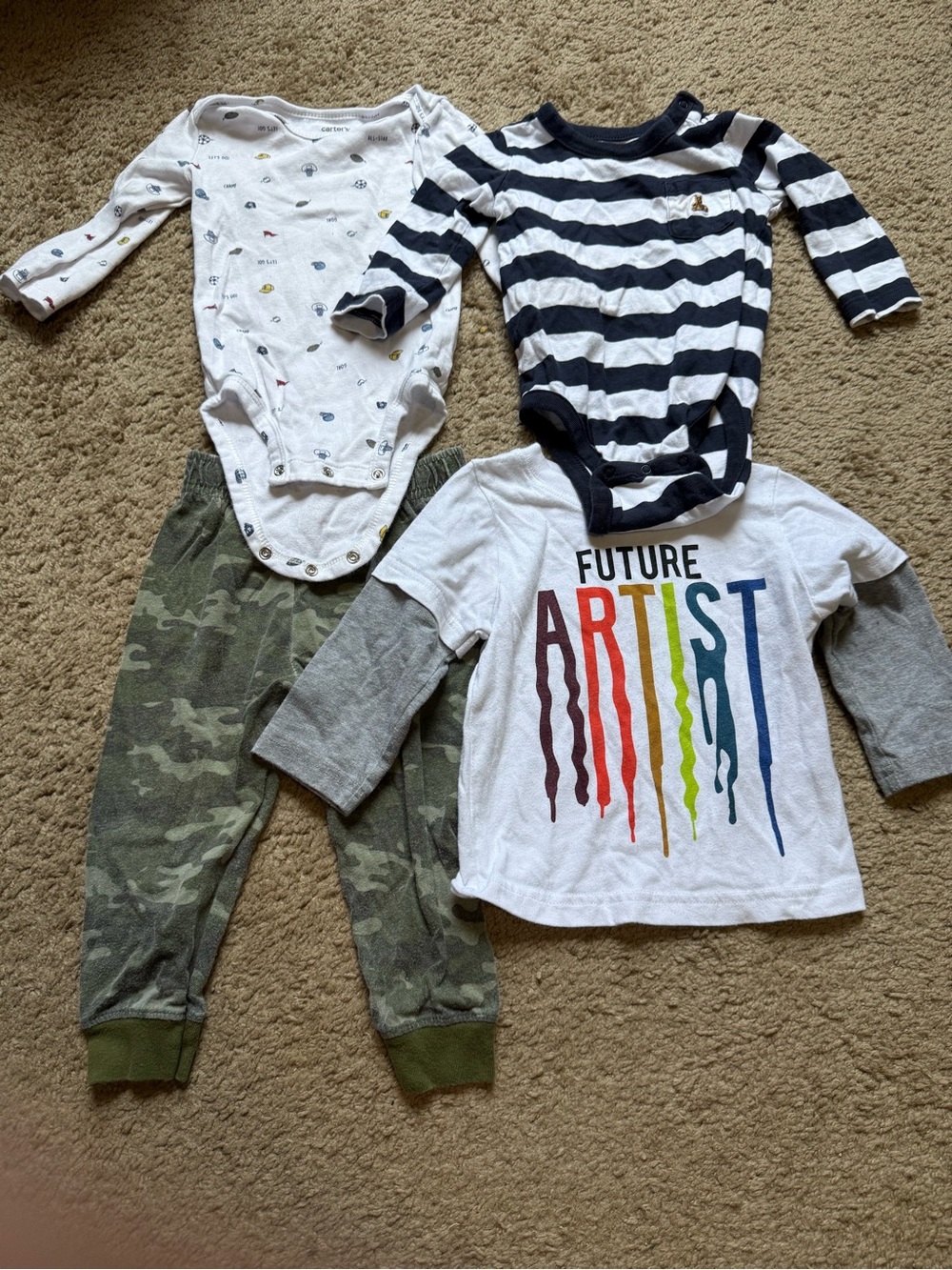 12-18M Baby boy Clothing BundleToddler Clothes Lot  Shirts Shorts, Pants Outfits - Picture 6 of 7